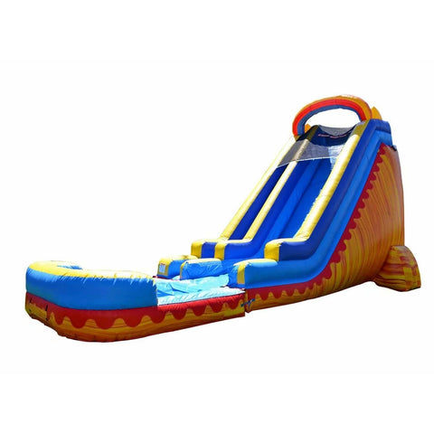 Blow Up Party Inflatable Water Slide Best Inflatable Pool Slides For Inground Pools