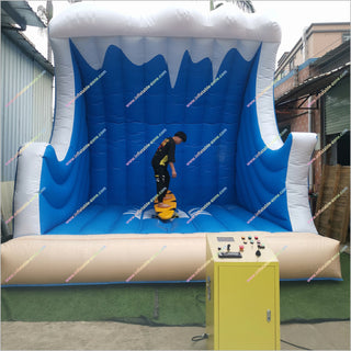 Amusement Park Outdoor Inflatable Surfing Machine Surfboard Ride Wave Surfing Mechanical Surf Simulator Ride Game - Inflatable-Zone