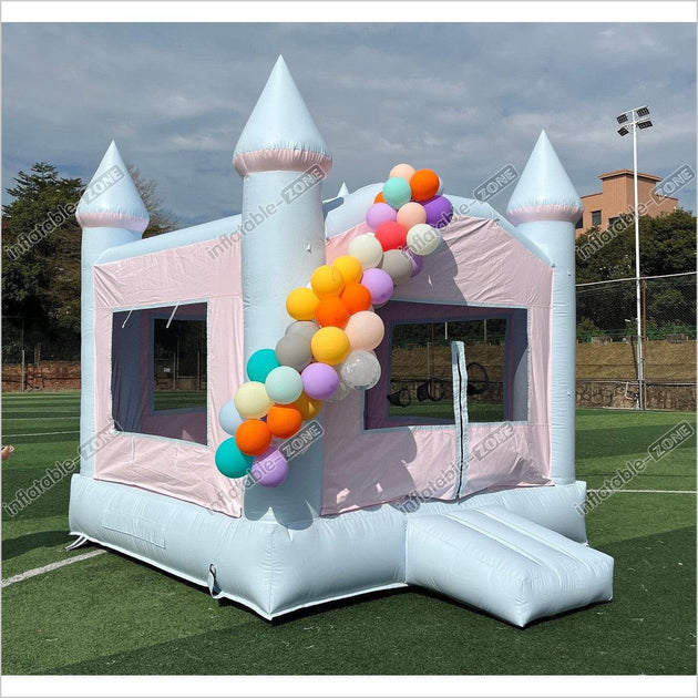 Pastel Inflatable Bounce House For Business, Bounce House Commercial C