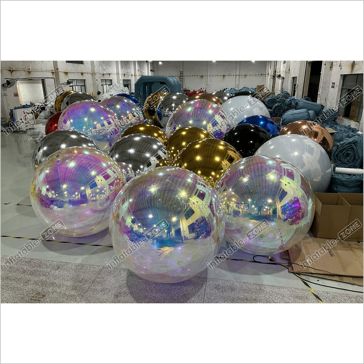 Inflatable Mirror Ball Large Inflatable Mirror Balloon Inflatable Disc
