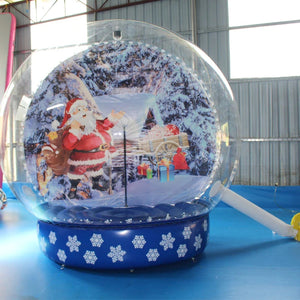 Blow Up Snow Globes For Christmas Inflatable Xmas Snow Globe