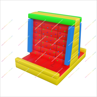 Adult Rock Climbing Wall Interactive Inflatable Park Challenge Sport Climb Game Inflatable Rock Wall For Sale