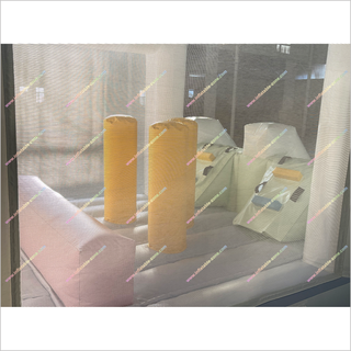 Adult Size Obstacle Course Inflatable Bounce House Double Slides Best Pastel Colors Adult Assault Course Near Me