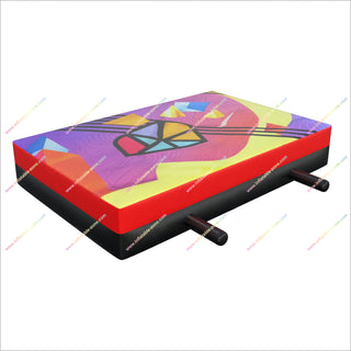 Air Bag Jump Landing Inflatable Stunt Mat Outdoor Adventure Park Inflatable Jump Stunt Airbag For Sale