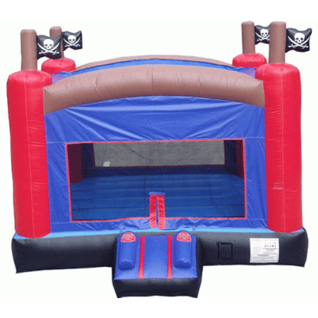 Bounce House Party Big Fun Mini Castle Inflatable Happy Hop Jumper Pirate Bouncy Store Portable