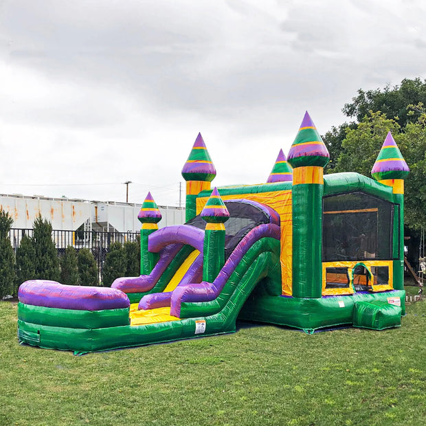 Jump House Water Slide Commercial Bouncy Castle Wet Dry Combo Big Bounce Entertainment
