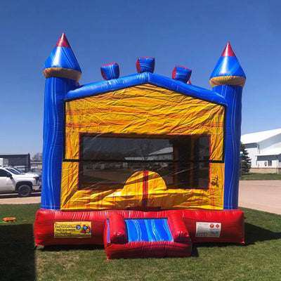 Play yard inflatable bouncer castle fun in the sun bounce house party jumper near me