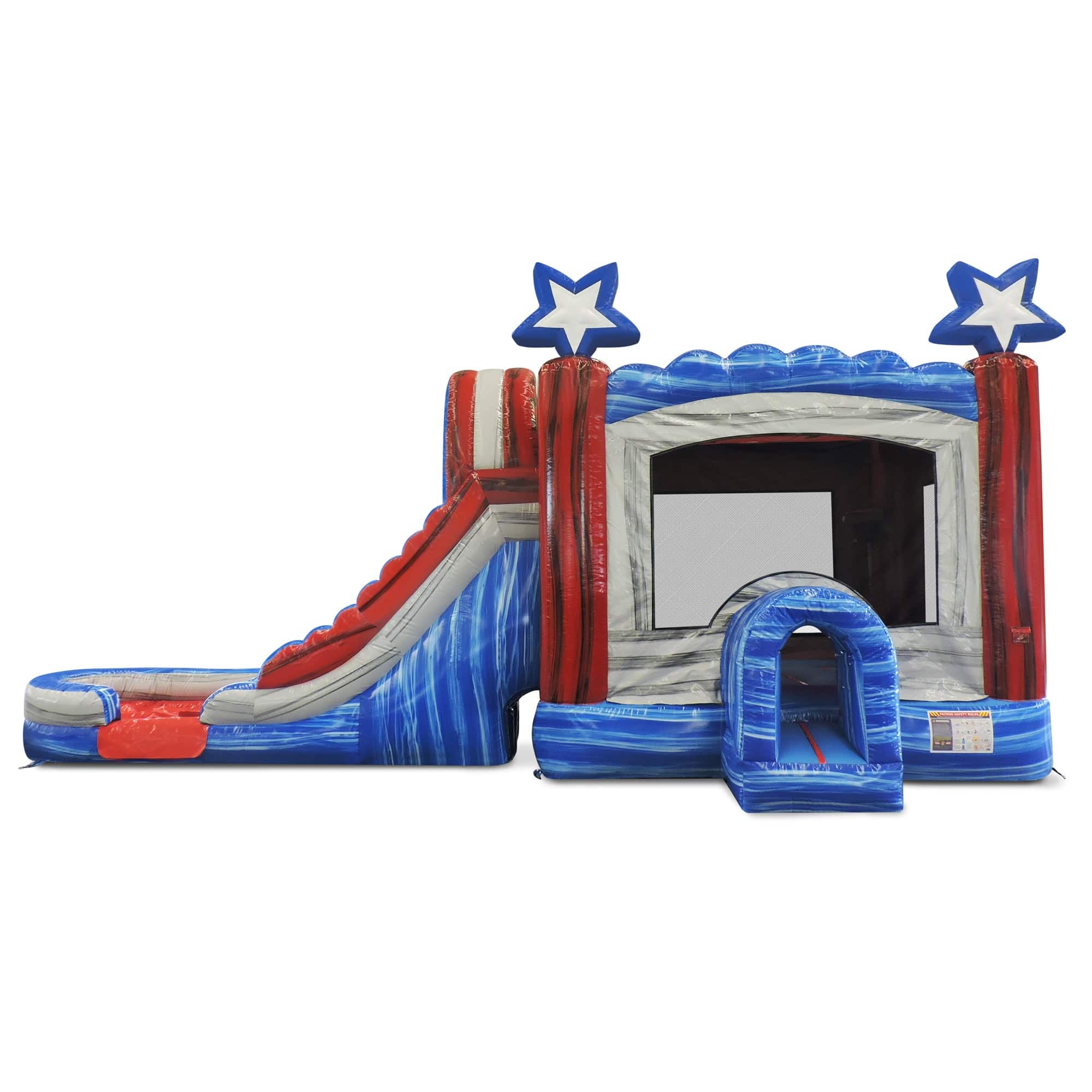 Star Wars Bouncy Castle 5 In 1 Combo Bounce House Happy Hop Slide Fun Inflatables Near Me