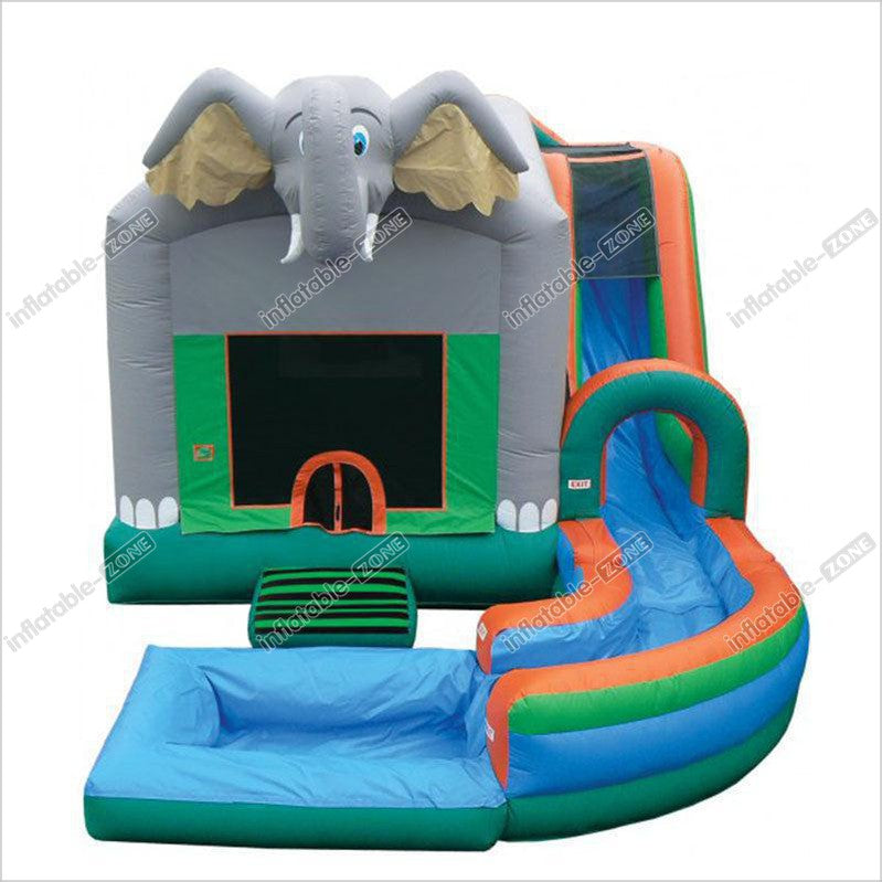 Water Slide Bounce House Party Packages Airflow Bouncy Castle Jungle I InflatableZone