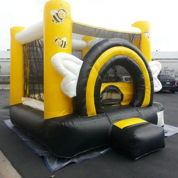 Busy Bee Bounce House Moonwalk Party Inflatable Bouncers Blow Up Bouncy Castle Play Centre