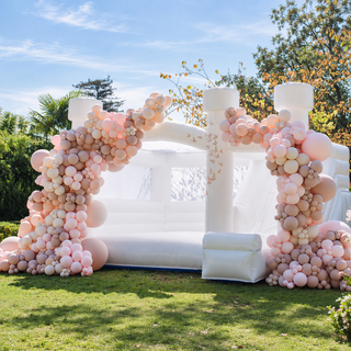 Product name: Balloon Bounce House Commercial Inflatable Slide White Wedding Bouncy Castle Combo For Party Engagement