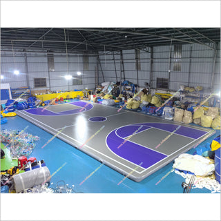 Basketball Inflatable Court Gymnastic Sport Inflatable Air Mat Basketball Court Flooring Indoor