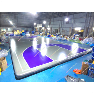 Basketball Inflatable Court Gymnastic Sport Inflatable Air Mat Basketball Court Flooring Indoor