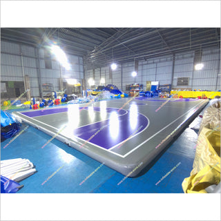 Basketball Inflatable Court Gymnastic Sport Inflatable Air Mat Basketball Court Flooring Indoor