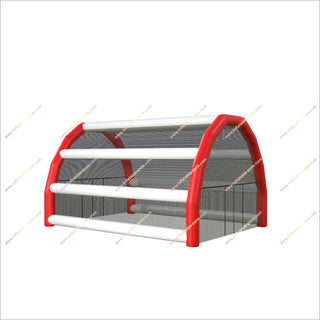 Mobile Batting Cage Inflatable Sport Tent Portable Batting Tunnel Inflatable Baseball Batting Practice Net