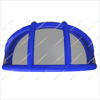 Batting Cage Inflatable Air Tight Mesh Tent Baseball Inflatable Speed Pitch Batting Cage Turtle For Baseball