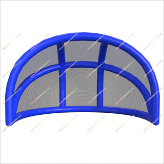 Batting Cage Inflatable Air Tight Mesh Tent Baseball Inflatable Speed Pitch Batting Cage Turtle For Baseball