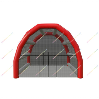 Mobile Batting Cage Inflatable Sport Tent Portable Batting Tunnel Inflatable Baseball Batting Practice Net
