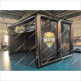 Best Commercial Golf Simulator Enclosure With Impact Screen Golf Practice Net Cage Golf Inflatable Simulators For Home Use