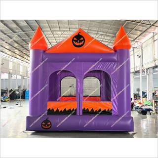 Best Halloween Haunted House Inflatable Pumpkin Decoration Bounce Inflatable Park Jumping Castle For Adults