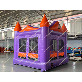 Best Halloween Haunted House Inflatable Pumpkin Decoration Bounce Inflatable Park Jumping Castle For Adults