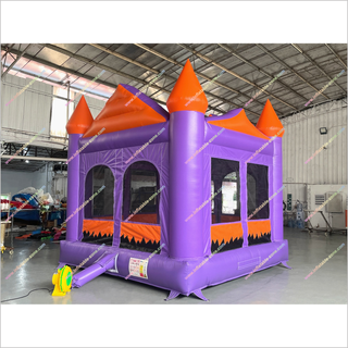 Best Halloween Haunted House Inflatable Pumpkin Decoration Bounce Inflatable Park Jumping Castle For Adults