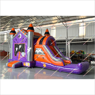 Buying A Bouncy Castle Happy Hop Slide Combo Bounce House Inflatables Business Halloween Blow Up