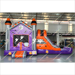 Buying A Bouncy Castle Happy Hop Slide Combo Bounce House Inflatables Business Halloween Blow Up
