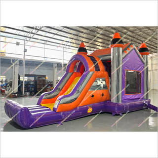 Buying A Bouncy Castle Happy Hop Slide Combo Bounce House Inflatables Business Halloween Blow Up