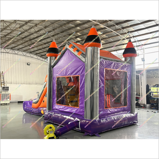 Buying A Bouncy Castle Happy Hop Slide Combo Bounce House Inflatables Business Halloween Blow Up