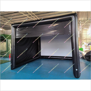 Best Indoor Golf Simulator Inflatable Enclosure Portable Screen Tent Golf Simulator Hitting Bay
