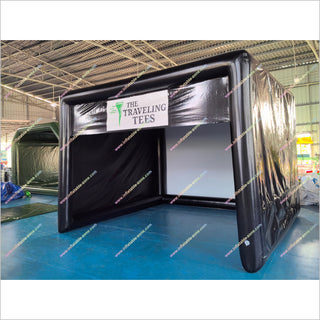 Best Indoor Golf Simulator Inflatable Enclosure Portable Screen Tent Golf Simulator Hitting Bay