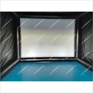 Best Indoor Golf Simulator Inflatable Enclosure Portable Screen Tent Golf Simulator Hitting Bay
