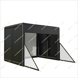 Golf Simulator Backyard Inflatable Golf Hitting Cage Impact Screen Enclosures Best Golf Simulator For Commercial Use