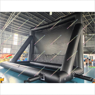 Best Inflatable Projector Screen Advertising Display Custom Logo Design Inflatable Movie Screen For Sale