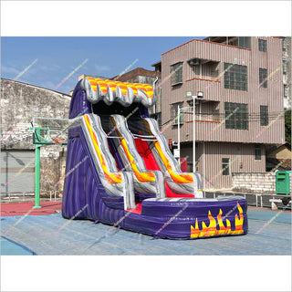 Large Water Slide Rental Childcare Playground Equipment Outdoor Fun Activities Best Inflatable Water Slide For Pool - Inflatable-Zone