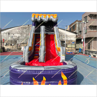 Large Water Slide Rental Childcare Playground Equipment Outdoor Fun Activities Best Inflatable Water Slide For Pool - Inflatable-Zone