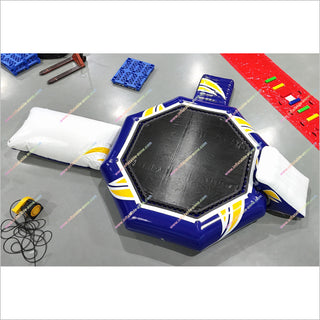 Best Inflatable Water Trampoline Floating Aqua Park Inflatable Lake Trampoline Water Playing Games