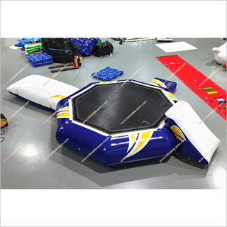 Best Inflatable Water Trampoline Floating Aqua Park Inflatable Lake Trampoline Water Playing Games