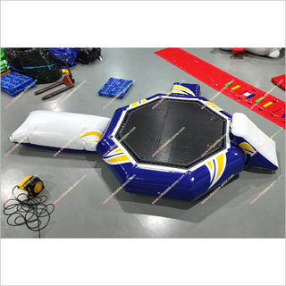 Best Inflatable Water Trampoline Floating Aqua Park Inflatable Lake Trampoline Water Playing Games