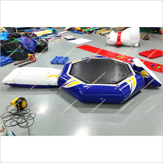 Best Inflatable Water Trampoline Floating Aqua Park Inflatable Lake Trampoline Water Playing Games