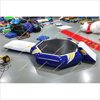 Best Inflatable Water Trampoline Floating Aqua Park Inflatable Lake Trampoline Water Playing Games