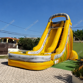 Turn your backyard into a water park with the Best Backyard Inflatable Water Slide! This commercial-grade water slide with a pool is perfect for parties and gatherings. Designed for maximum fun and safety, it's sure to be the highlight of any event. Bring the excitement of a water park to your own backyard and make unforgettable memories with family and friends!