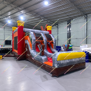 Get the ultimate thrill with our Best Buck Shot Hunting Double Slide Inflatable! This exciting jumping castle combo features two slides, a spacious bounce area, and fun hunting-themed graphics. Perfect for parties, events, and backyard fun—rent this bounce house slide combo near you today!