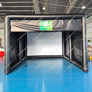 Upgrade your game with this inflatable golf simulator training room, designed for precision practice and immersive play. Featuring a high-impact screen, it safely absorbs powerful shots while delivering clear visuals. Durable, spacious, and easy to set up, it’s perfect for indoor or outdoor use-ideal for parties, events, and serious golf training sessions.