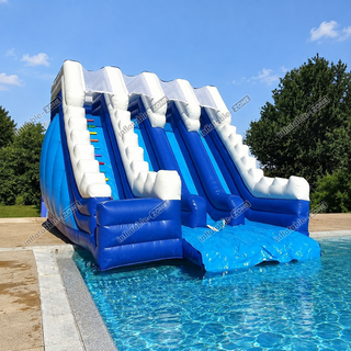 Discover the best in inflatable entertainment with our Inflatable Slide Blow Up! Perfect for home use, this sports-themed bounce slide guarantees endless fun for kids and adults alike. Set it up effortlessly in your backyard and watch the excitement unfold. Get ready to bounce, slide, and create unforgettable memories right in your own backyard!