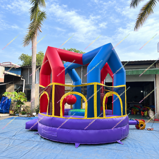 Smash into fun with the best Interactive Inflatable Wrecking Ball Game! This action-packed outdoor sport is perfect for parties, schools, and events. Safe, hilarious, and high-energy—challenge friends and bounce your way to victory. Reserve this epic playground hit near you today!