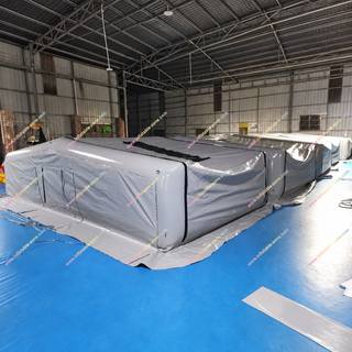 Experience reliable shelter with a large inflatable tent designed for exhibitions, parties, camping, and commercial events. Durable PVC construction, spacious interior, and quick inflation make setup simple while providing weather-resistant protection. Ideal for trade shows, outdoor celebrations, promotional events, rentals, and comfortable camping adventures.