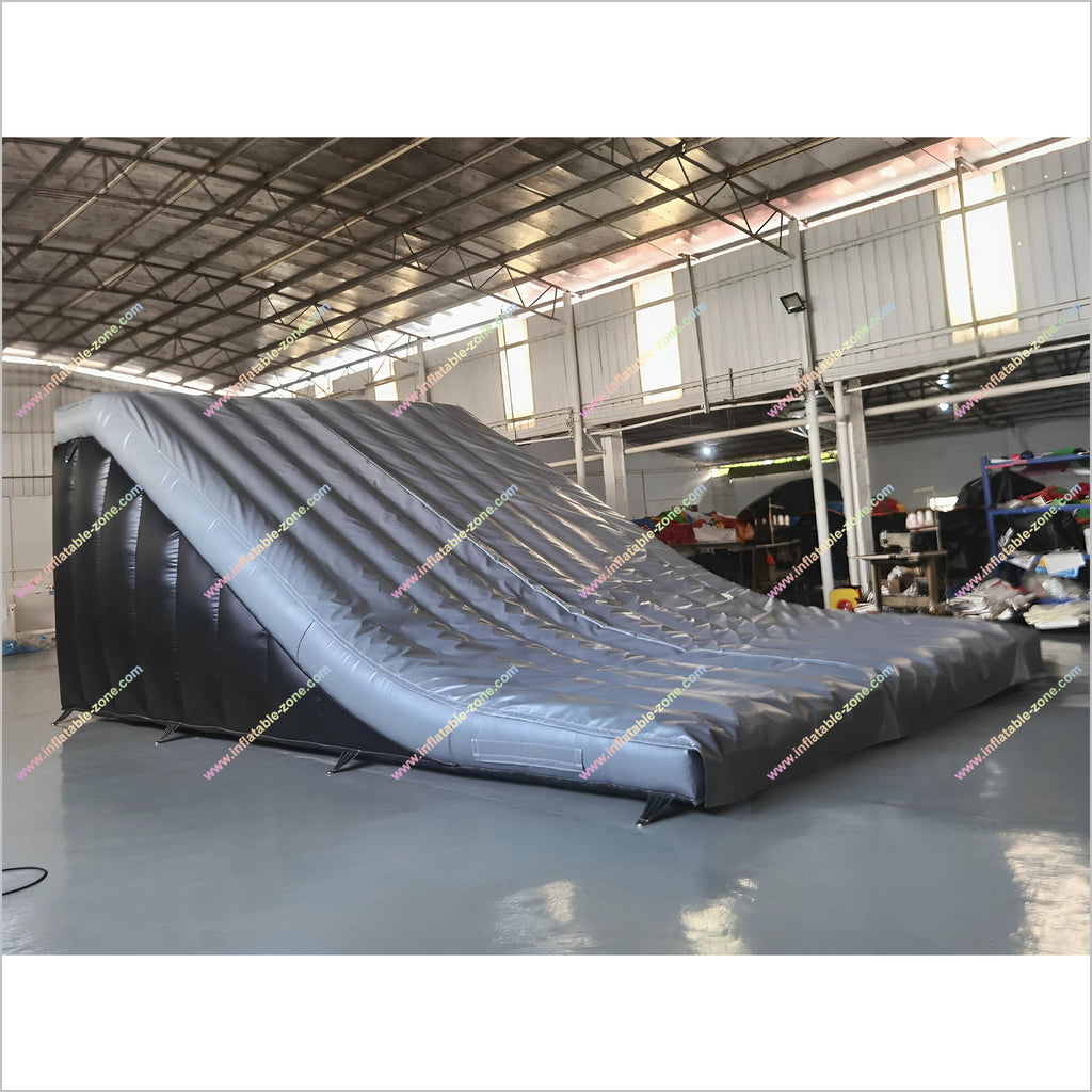 Bmx Inflatable Ramp Big Airbag Jump Inflatable Bmx Landing Ramp Trampoline Park Air Bag Bi
