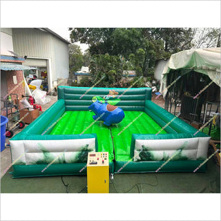 Big Bear Mechanical Inflatable Bull Bouncer Blow Up Sports Arena Inflatable Bull Ride Rental Near Me